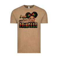 Vintage Coffee i am melanin princess black peekaboo Vintage Tee - CowGirlArtShop