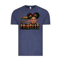 Vintage Denim i am melanin princess black peekaboo Vintage Tee - CowGirlArtShop
