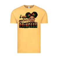 Vintage Mustard i am melanin princess black peekaboo Vintage Tee - CowGirlArtShop