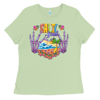 Matcha Salty soul Ladies Tee - NancyCooperArtShop