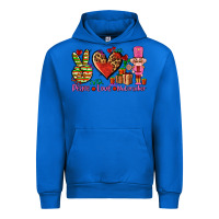 Cobalt peace love nutcraker Urban Hoodie - AdoDesignShop