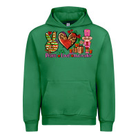 Emerald peace love nutcraker Urban Hoodie - AdoDesignShop