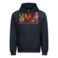 Navy peace love nutcraker Urban Hoodie - AdoDesignShop