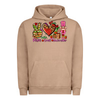 Pigment Burro peace love nutcraker Urban Hoodie - AdoDesignShop