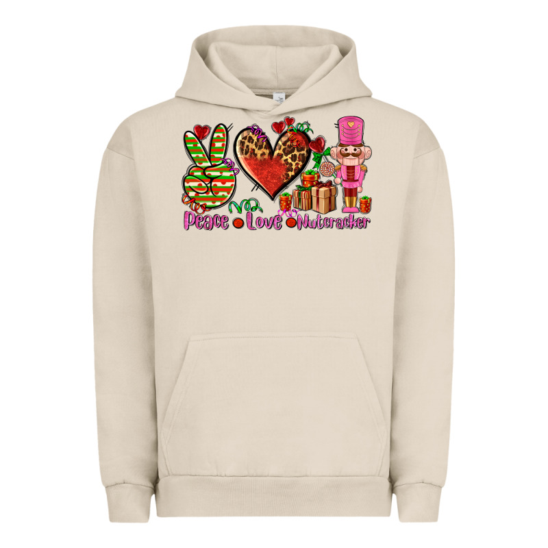 Peace Love Nutcraker Urban Hoodie by AdoDesignShop | Teevron