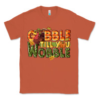 Copper Gobble till you wobble turkey thanksgiving Classic Tee - NancyCooperArtShop