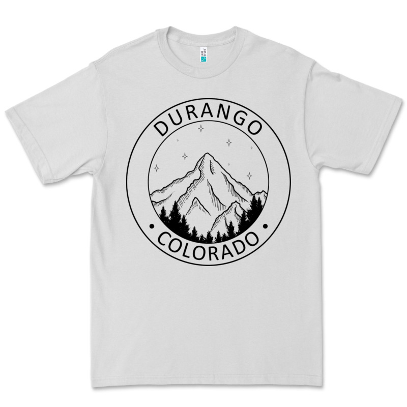 Durango Mountain City - Colorado State Souvenir Gift Premium Tee by trangStudio | Teevron