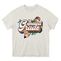 Cream second grade Heavy Core Tee - JahusDesignShop