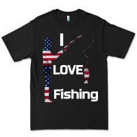 I Love Fishing Premium Tee | Teevron