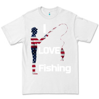 White I love fishing Premium Tee - Bettercallsaul