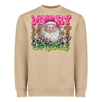 Merry Merry Merry Christmas Heavyweight Sweatshirt | Teevron