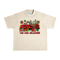 Sandshell tis the season christmas truck Urban Heavy Tee - CowGirlArtShop