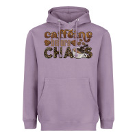 Lavender caffeine before chaos Heavyweight Hoodie - BarkalooDesign