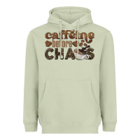 Matcha caffeine before chaos Heavyweight Hoodie - BarkalooDesign