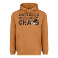 Meerkat caffeine before chaos Heavyweight Hoodie - BarkalooDesign