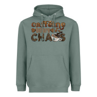 Sage caffeine before chaos Heavyweight Hoodie - BarkalooDesign