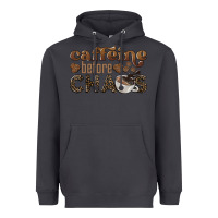 Smoke caffeine before chaos Heavyweight Hoodie - BarkalooDesign