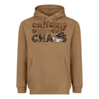 Toasted Coconut caffeine before chaos Heavyweight Hoodie - BarkalooDesign