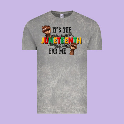 Its The Juneteenth For Me Vintage Tee Designed By Cowgirlartshop