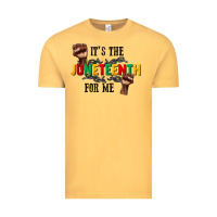 Vintage Mustard its the juneteenth for me Vintage Tee - CowGirlArtShop