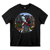 Black Black Angus Family Heavy Core Tee - RanaPortraitStore