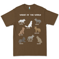 Cacao Wolves Of The World Educational Wolf Gift Premium Tee - trangStudio