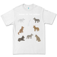 White Wolves Of The World Educational Wolf Gift Premium Tee - trangStudio