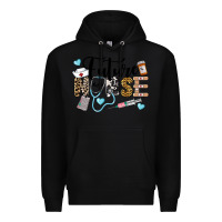 Black Western Future Nurse Premium Hoodie - LillyAllenDesigns