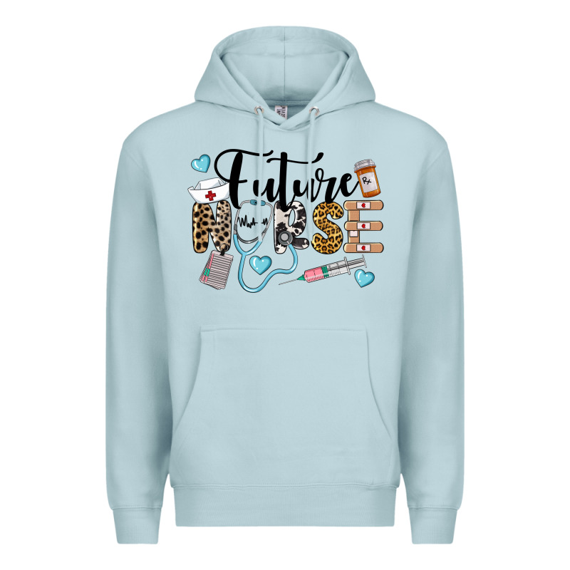 Western Future Nurse Premium Hoodie by LillyAllenDesigns | Teevron