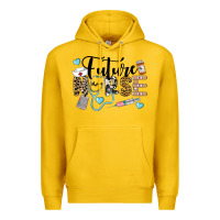 Lemon Western Future Nurse Premium Hoodie - LillyAllenDesigns