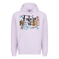 Lilac Western Future Nurse Premium Hoodie - LillyAllenDesigns