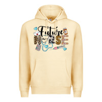 Pina Colada Western Future Nurse Premium Hoodie - LillyAllenDesigns