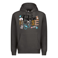 Smoke Western Future Nurse Premium Hoodie - LillyAllenDesigns