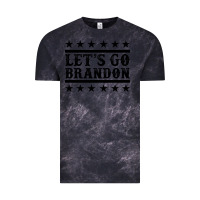 Cloud Black let's go brandon black Vintage Tee - Jasminsmagicworld