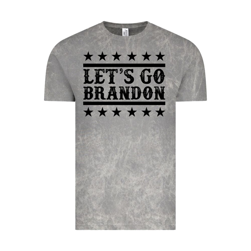 Let's Go Brandon Black Vintage Tee by Jasminsmagicworld | Teevron