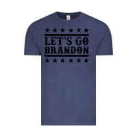 Vintage Denim let's go brandon black Vintage Tee - Jasminsmagicworld