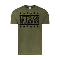 Vintage Olive let's go brandon black Vintage Tee - Jasminsmagicworld