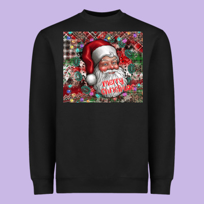 Merry Christmas Heavyweight Sweatshirt Designed By Cowhidedigitalart