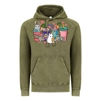Vintage Olive Easter Day coffee drink Vintage Hoodie - HowdyJamesFarm