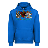 Cobalt peace love martini Urban Hoodie - AdoDesignShop