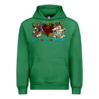 Emerald peace love martini Urban Hoodie - AdoDesignShop