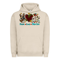 Pigment French Oak peace love martini Urban Hoodie - AdoDesignShop