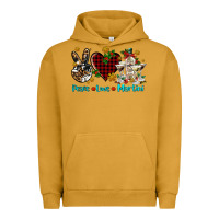 Pigment Peanut Butter peace love martini Urban Hoodie - AdoDesignShop