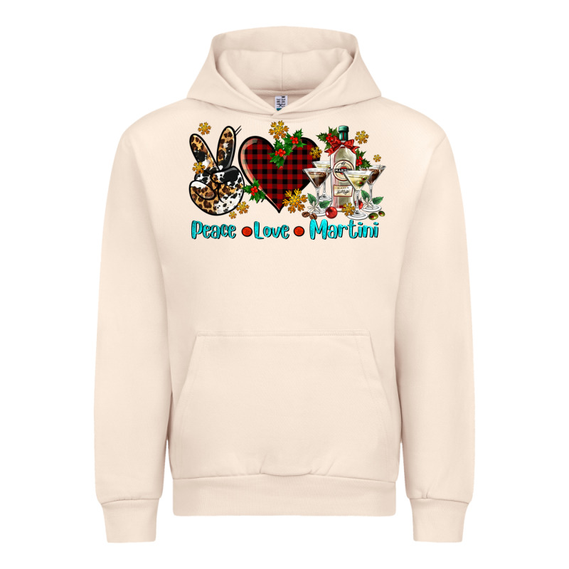 Peace Love Martini Urban Hoodie by AdoDesignShop | Teevron
