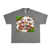 Tornado just a girl who loves reindeer Urban Heavy Tee - CowGirlArtShop