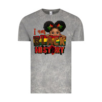 Cloud Rock i am black history black girl peekaboo juneteenth Vintage Tee - CowGirlArtShop