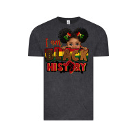 Vintage Black i am black history black girl peekaboo juneteenth Vintage Tee - CowGirlArtShop