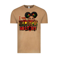 Vintage Camel i am black history black girl peekaboo juneteenth Vintage Tee - CowGirlArtShop