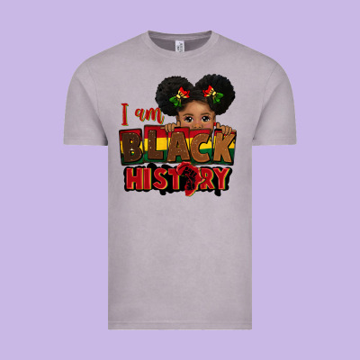 I Am Black History Black Girl Peekaboo Juneteenth Vintage Tee Designed By Cowgirlartshop