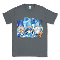 Charcoal Heather snowman gnome Classic Tee - texasbilliewilder